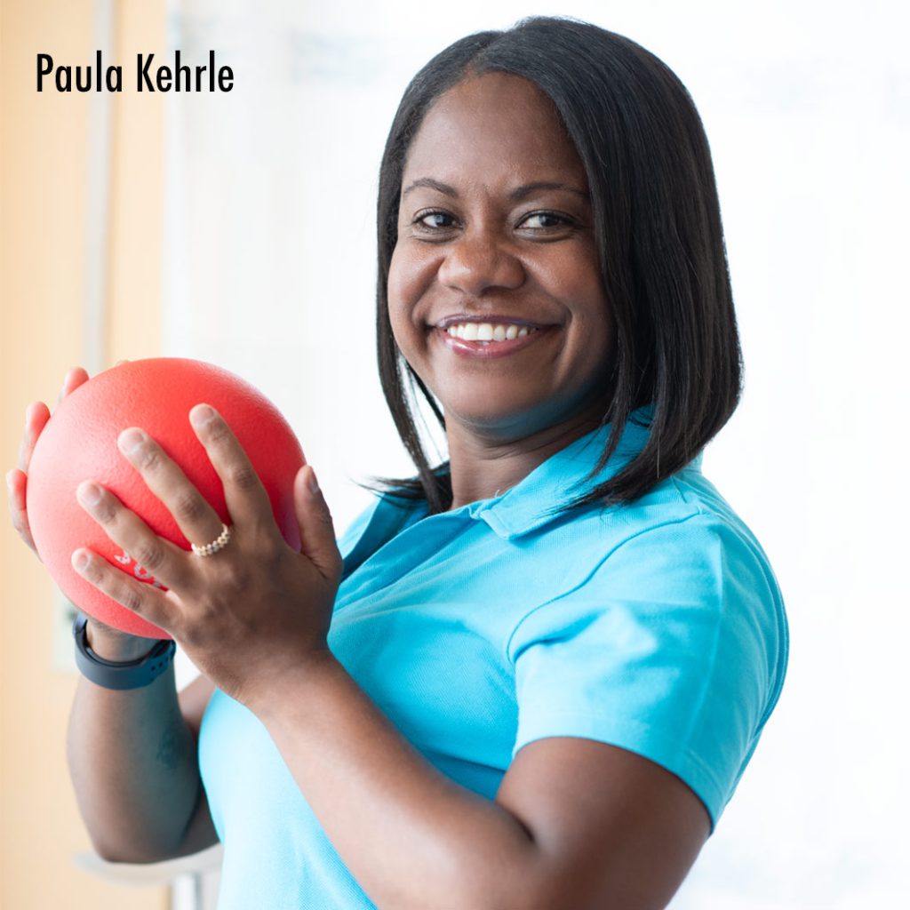 Paula Kehrle, Physiotherapeutin